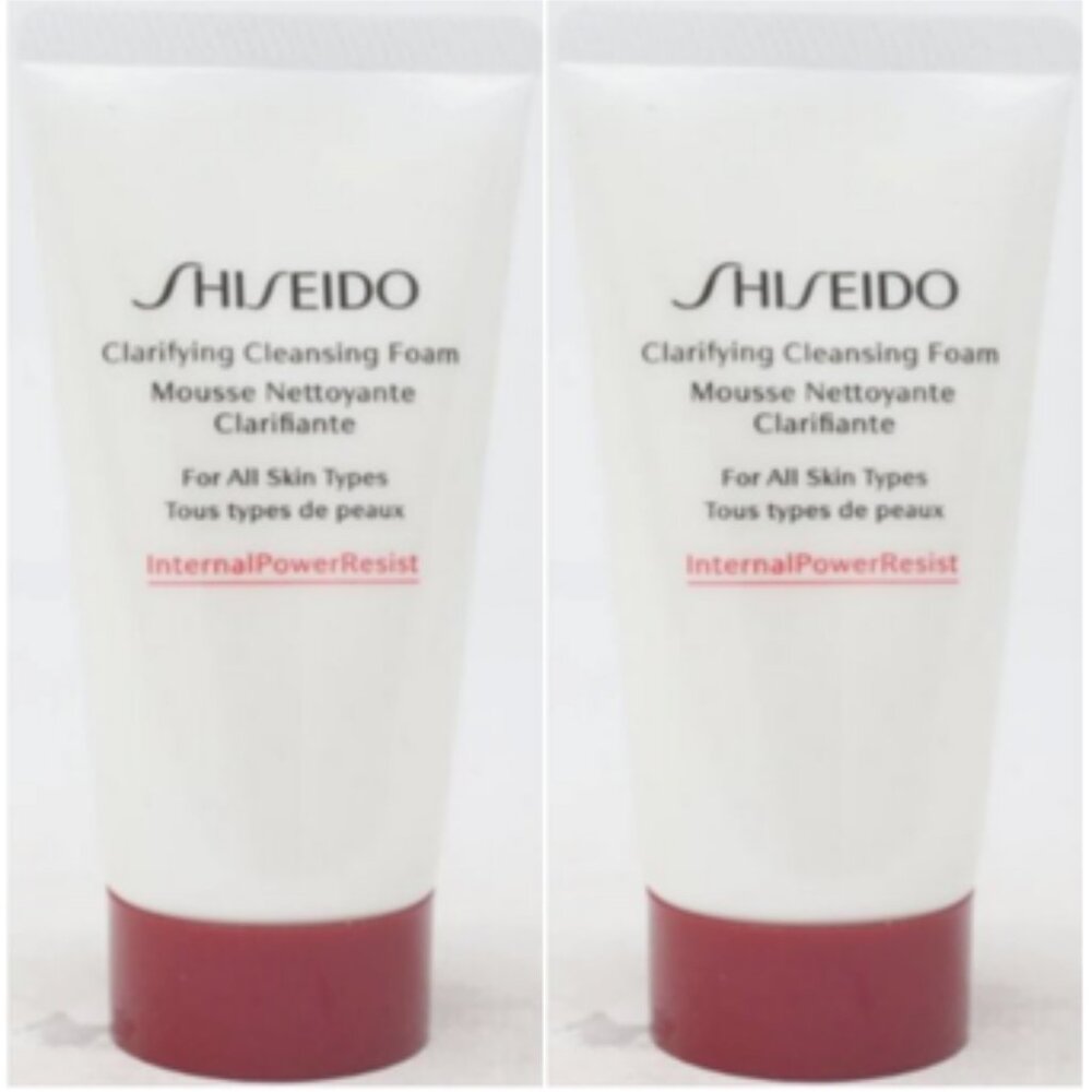BOGO BUNDLE! Shiseido Mini Clarifying Cleansing Foam Face Washes